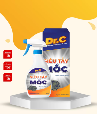 Siêu tây mốc - TẨY VẾT MỐC TRÊN QUẦN ÁO, TẨY NẤM MỐC TRÊN TƯỜNG