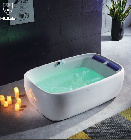 BỒN TẮM MASSAGE ĐÔI HUGE H-BD2310