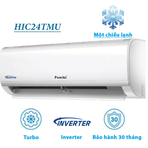 Điều Hòa Funiki Inverter 24000 BTU 1 Chiều HIC24TMU