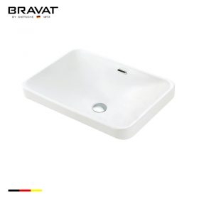 Chậu rửa mặt lavabo Bravat C22332W-ENG
