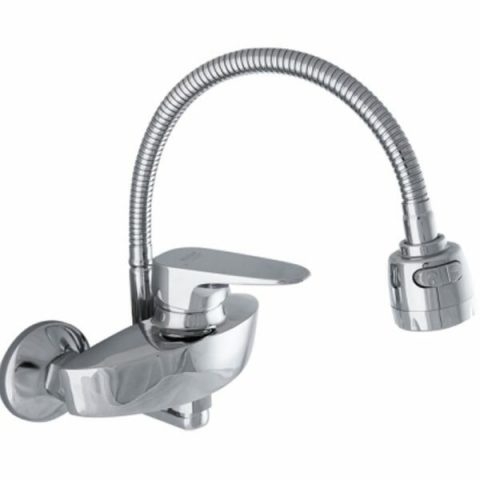 Vòi rửa bát gắn tường cần mềm Royal Join RA-124