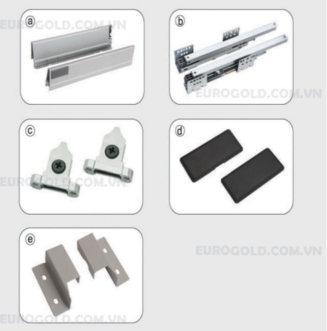 Ray hộp giảm chấn EUROGOLD EUSE1