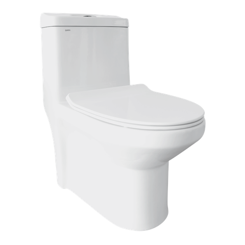 Bàn cầu một khối Sanfi S301