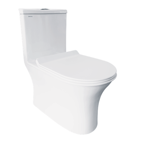 Bàn cầu một khối Sanfi S302