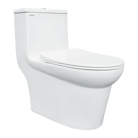 Bàn cầu một khối Sanfi S306