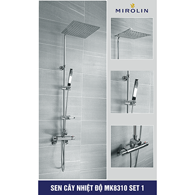 Sen cây nhiệt độ Mirolin MK8310 SET 1