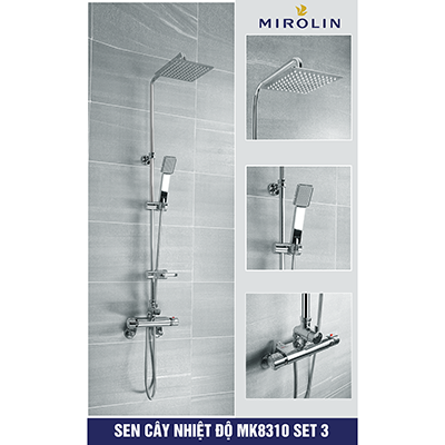 Sen cây nhiệt độ Mirolin MK8310 SET 3