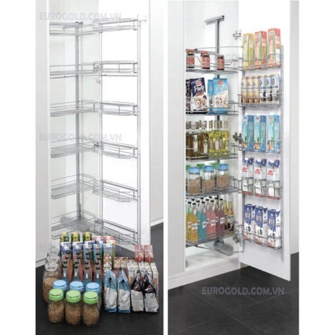 Tủ khô inox nan dẹt 6 tầng cánh mở EUROGOLD EPL80645