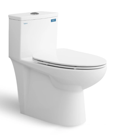 Bồn Cầu Viglacera V819 1 Khối Xả Xoáy