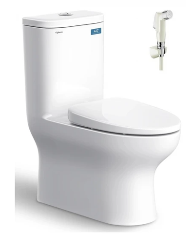 Bồn Cầu Viglacera V848 Xả Xoáy Nắp V39 + Xịt VG826