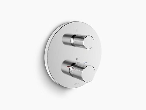 Modulo Bộ van và mặt nạ điều khiển sen tắm cảm biến nhiệt âm tường K-78023T-8-2BL