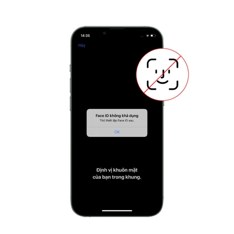 Sửa iPhone Mất Face ID
