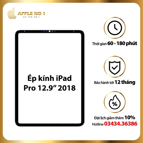 Thay ép kính iPad Pro 12.9 inch 2018