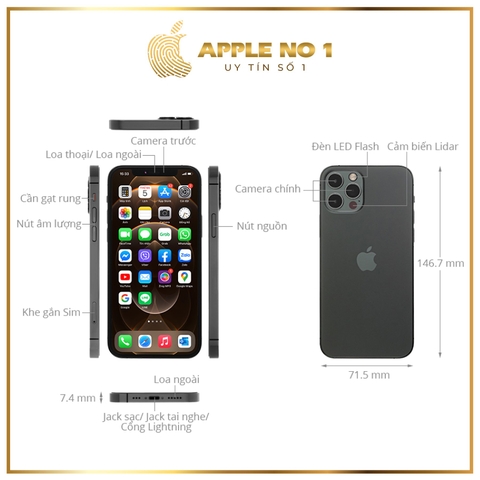 Điện thoại iPhone 12 Pro 512GB