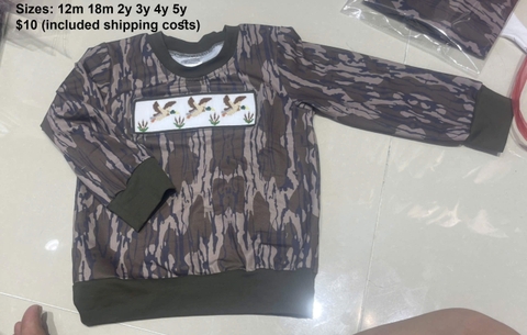 Boy smocked  Bubble  R641