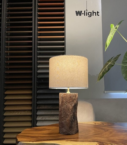 Đèn Bàn Thân Gỗ