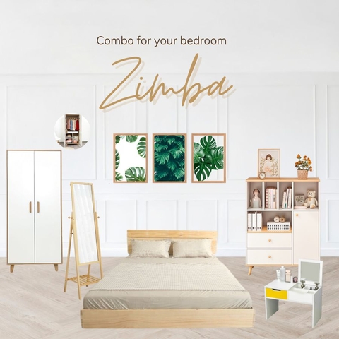 Combo Phòng Ngủ Zimba - An Furniture