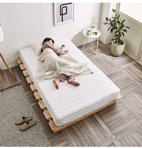 Giường Hinoki Kiểu Nhật trẻ trung thân thiện môi trường