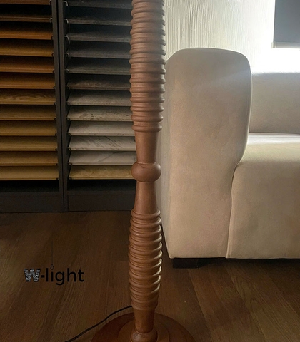 Đèn Sàn Cây Đứng Kẻ Dừa