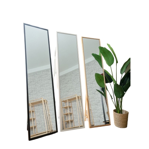 Gương Soi Toàn Thân Viền Nhựa Giả Gỗ