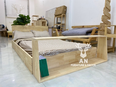 Giường Bệt Lắp Ráp Kết Hợp Dành Cho Không Gian Hẹp