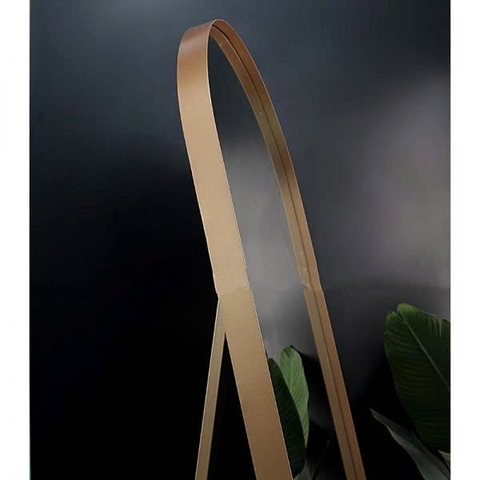 Gương Soi Toàn Thân Vòm Khung Sắt Mạ Sơn Cách Điện  Đế MDF Chống Ẩm Bền Bỉ Tạo Điểm Nhấn Không Gian Sống