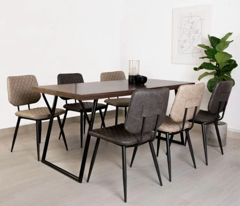 Bộ bàn ăn QINY PLUS-ANTU  Thiết kế hiện đại, chất lượng cao An Furniture