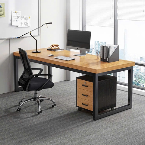 Bàn Làm Việc Chân Sắt hộp GML 190