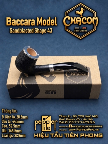 Chacom Baccara Sandblasted Shape 43