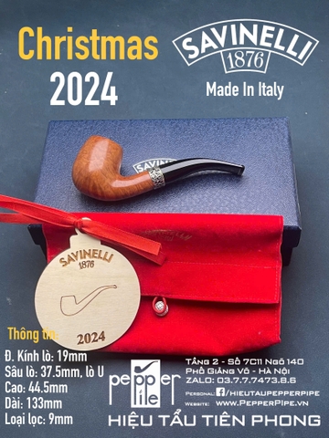 Savinelli Christmas 2024 Limited Edition (66/70)