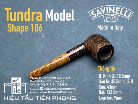 Savinelli Tundra Smooth Shape 106