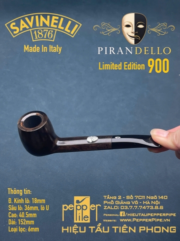 Savinelli Pirandello Limited Edition 900 pieces
