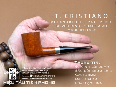 T. Cristiano Metamorfosi - Silver Ring - Shape A501 - Made in Italy