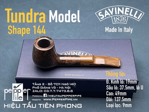 Savinelli Tundra Smooth Shape 144