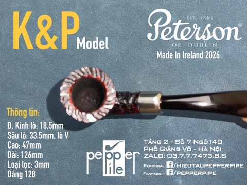 Peterson K&P Shape 128