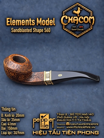 Chacom Elements Sandblasted Shape 560