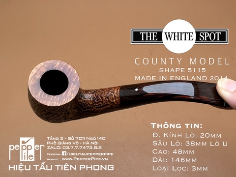 Dunhill County Model - Shape 5115 - Made in England 2014