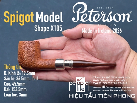Peterson Spigot Shape X105