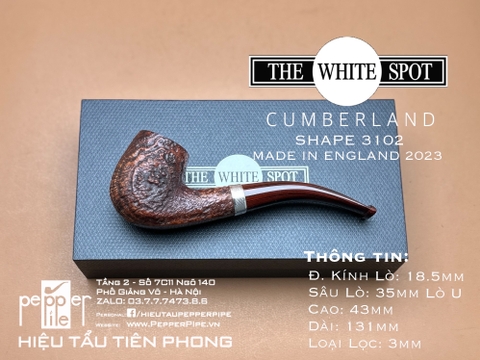 Dunhill Cumberland Model - Shape 3102 - Made in England 2023