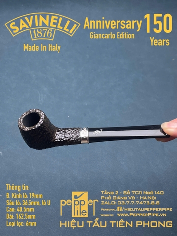 Savinelli Anniversary 150 Years Giancarlo Edition