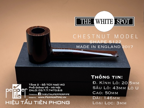 Dunhill Chestnut Model - Shape 5122 - Made in England 2017