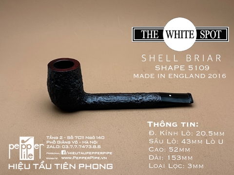 Dunhill Shell Briar Model - Shape 5109 - Made in England 2016