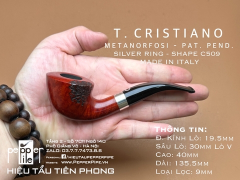 T. Cristiano Metamorfosi - Silver Ring - Shape C509 - Made in Italy