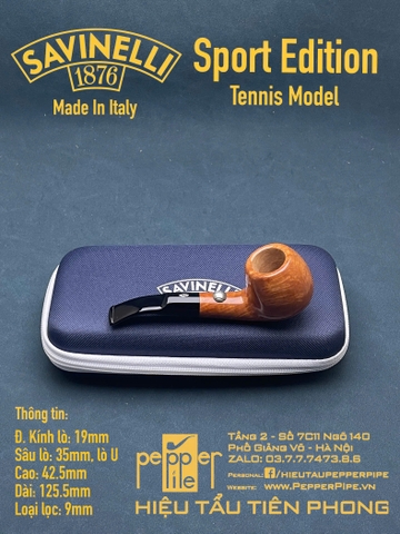 Savinelli Sport Edition Tennis Model