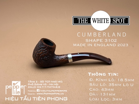 Dunhill Cumberland Model - Shape 3102 - Made in England 2023