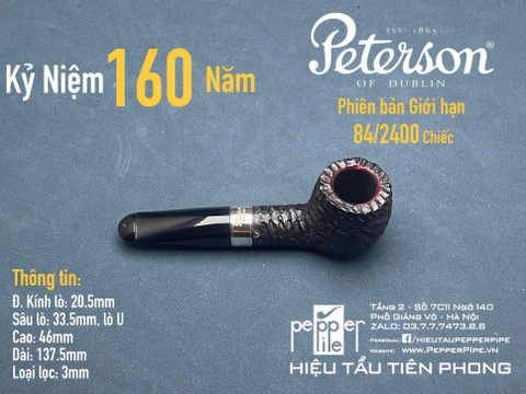 Peterson 160 Years Anniversary Limited Edition 84/2400