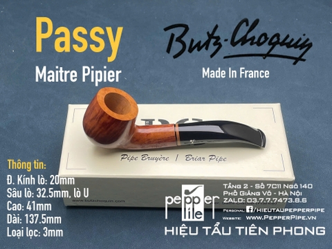 Butz Choquin Passy Maitre Pipier