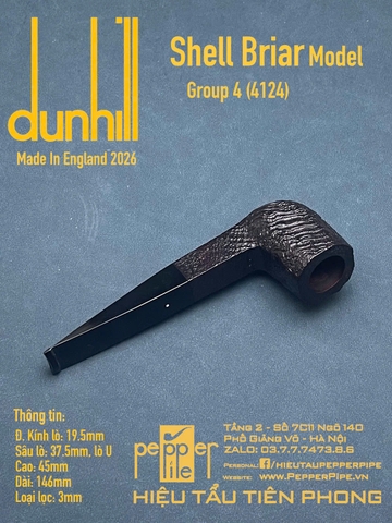 Dunhill Shell Briar Group 4 (4124)