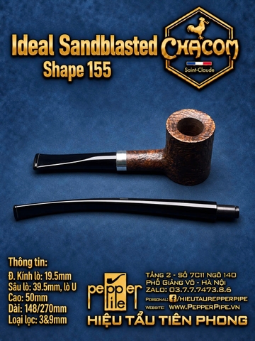 Chacom Ideal Sandblasted Shape 155