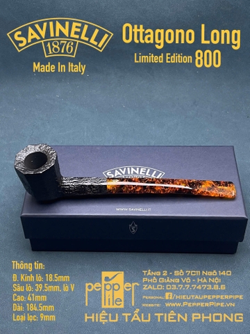 Savinelli Ottagono Limited Edition 800 pieces